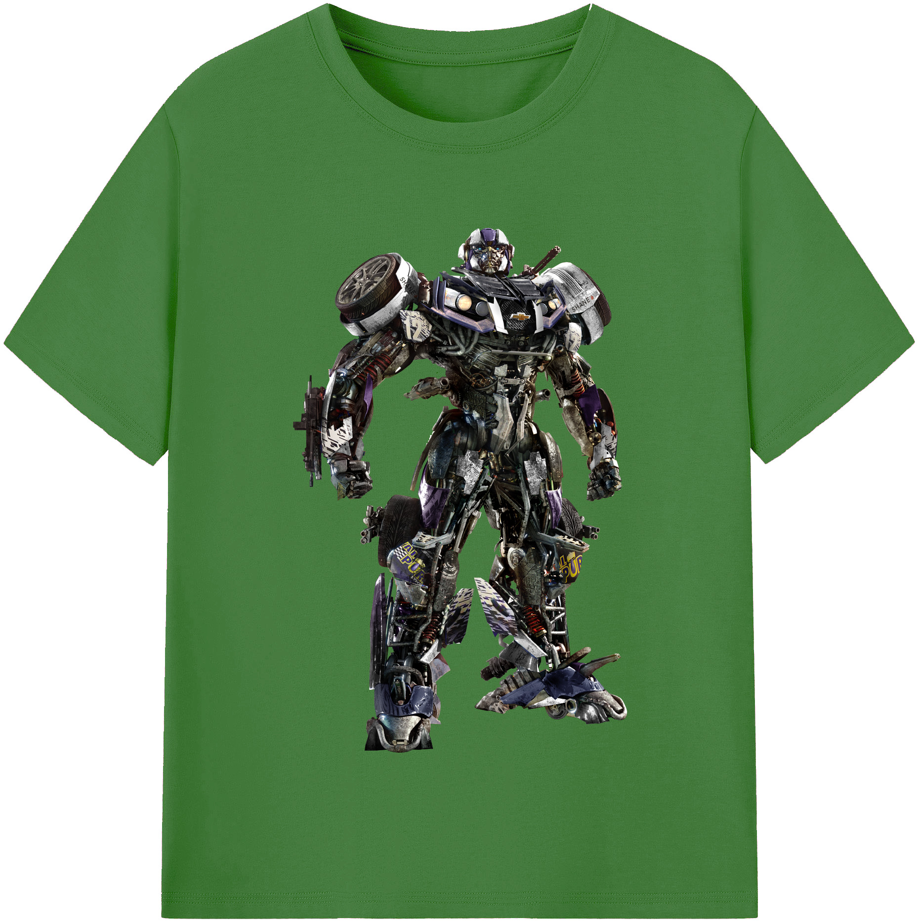 （画像用）  レディースカジュアルプリントTシャツ（綿100％）
